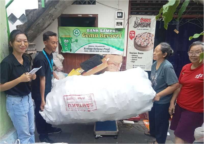 Gerakan Mas JOS Dongkrak Pengelolaan Sampah di Hulu Jadi 47,68 Ton/Hari