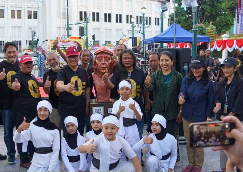 Satukan Seniman Lintas Generasi di Titik Nol Yogyakarta Melalui Gelaran Nol Koma #1