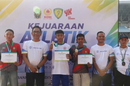Kejuaraan Atletik Pelajar Kota Yogyakarta Jaring Bibit Unggul Atlet Berprestasi