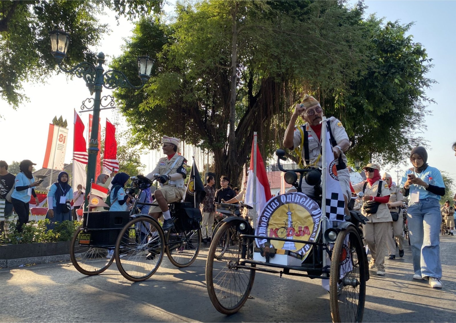 Parade Suara Inklusi Bentangkan Merah Putih 1.000 Meter di Malioboro