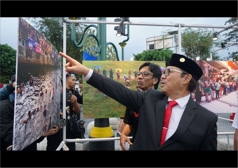 Rayakan HUT ke-81 RI Pameran Fotografi 'Merdeka' Digelar di Titik Nol Kilometer Yogyakarta