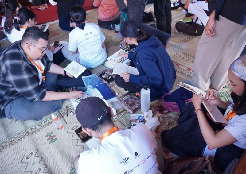 Sketsa Nusantara Hidupkan Pesona Kotagede Lewat Goresan Seni