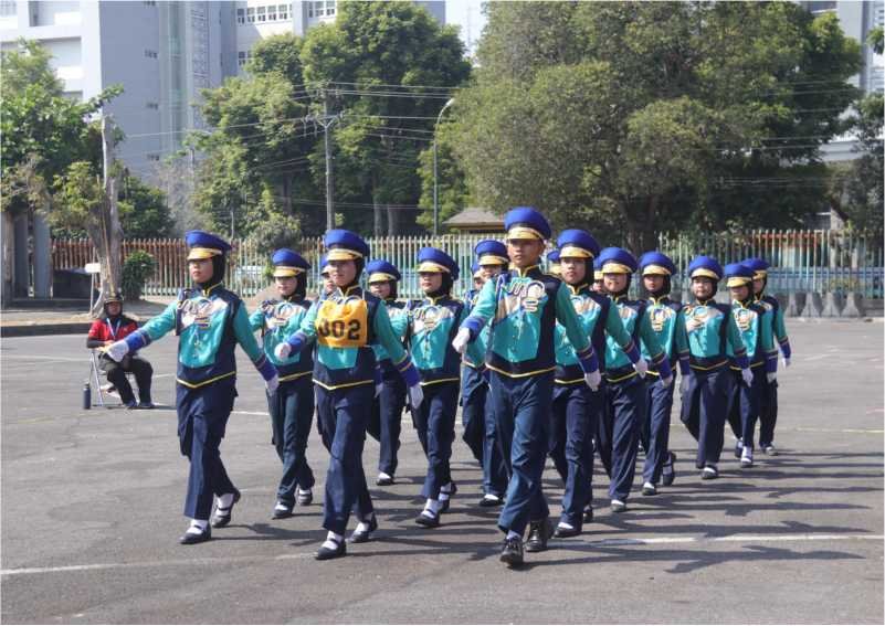 3500 Pelajar Ikuti Lomba Baris Berbaris, Bangun Kedisiplinan dan Karakter Siswa